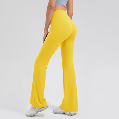 Women's high-waisted hip-raising pants