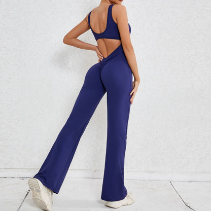 Hollow Beautiful Back Jumpsuit