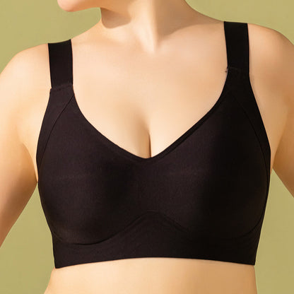 Large Shoulder Straps Lifting Bra