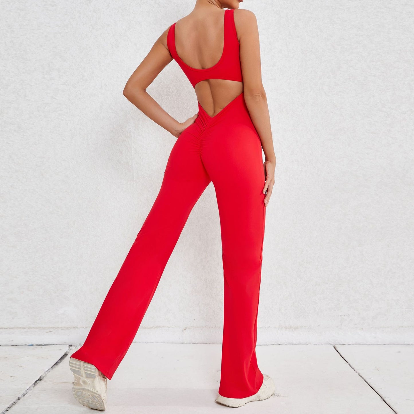 Hollow Beautiful Back Jumpsuit
