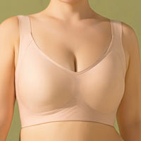 Large Shoulder Straps Lifting Bra