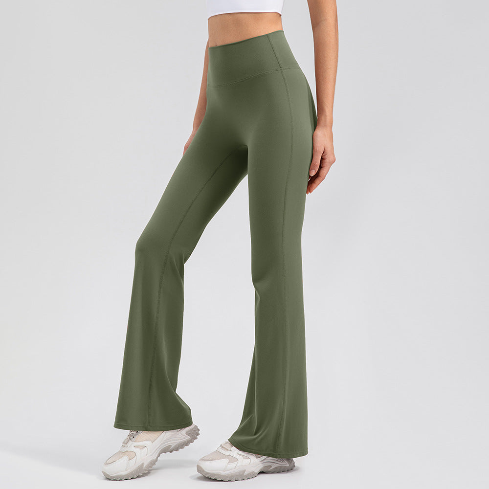Women's high-waisted hip-raising pants