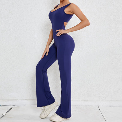 Hollow Beautiful Back Jumpsuit