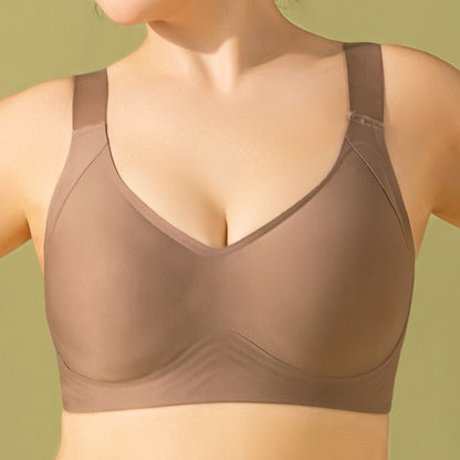 Large Shoulder Straps Lifting Bra