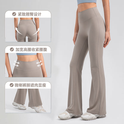 Women's high-waisted hip-raising pants